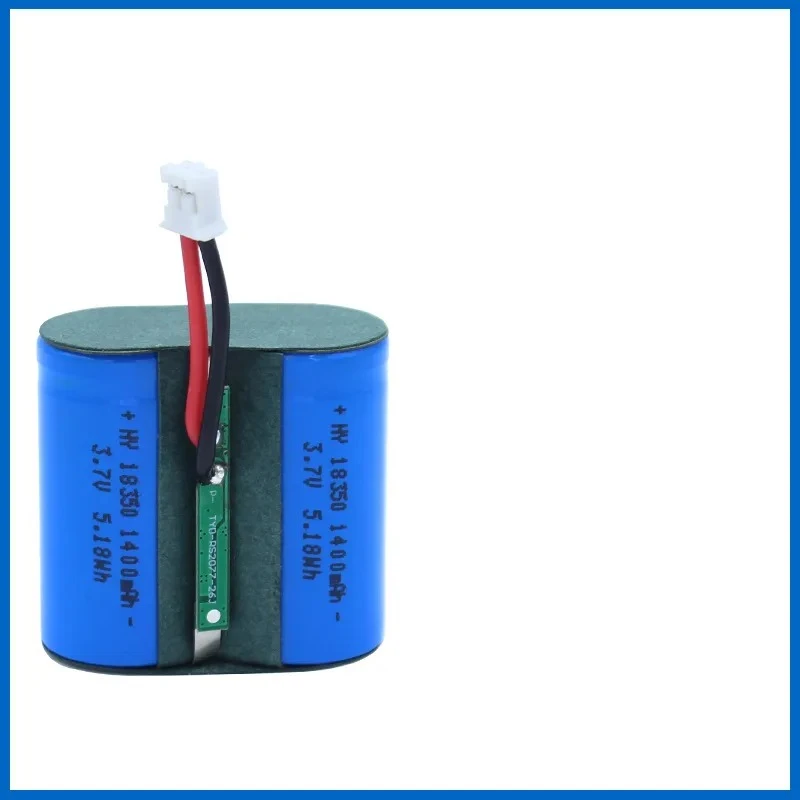 100PCS 18350 Lithium Battery Pack 3.7V with Protective Board for Small Household Appliances and Toys