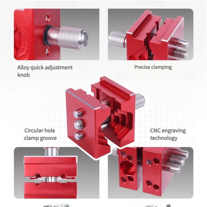 Miniature Workbench Vise Tabletop Vice for Model Precision Mini Bench Vise Clamp Multifunctional Model DIY Making Fixed Clamp