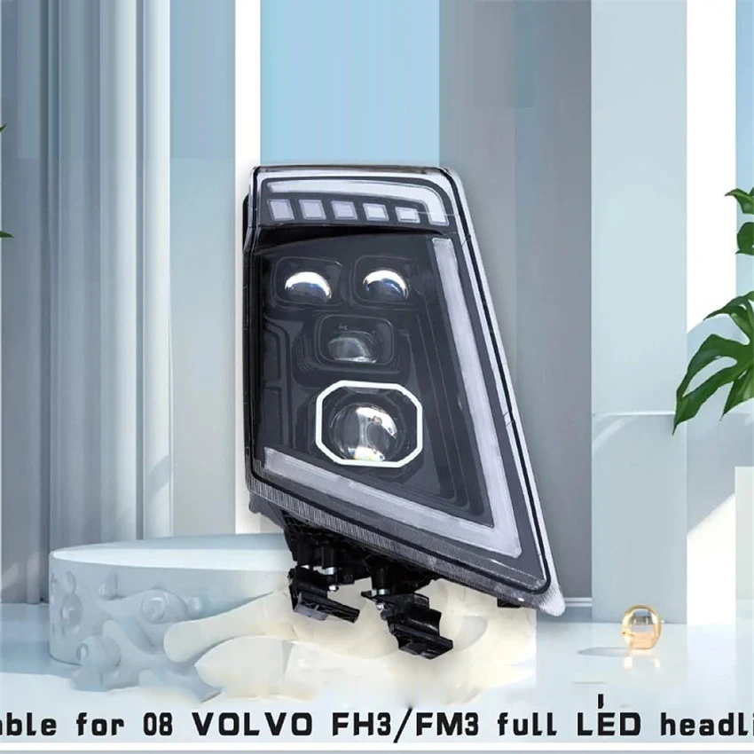 

Фара для автомобиля, подходит для VOLVO FH3/FM3 2008 года, многолинзовая, полностью светодиодная, в сборе.