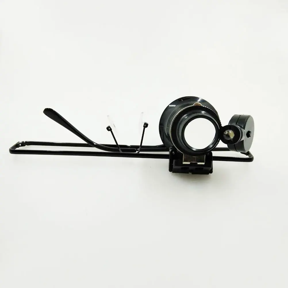 

High Magnification Magnifying Glass For Jewelry Watch Repair Head-Mounted Lens Durable Tool Bracket Eyewear Instrument