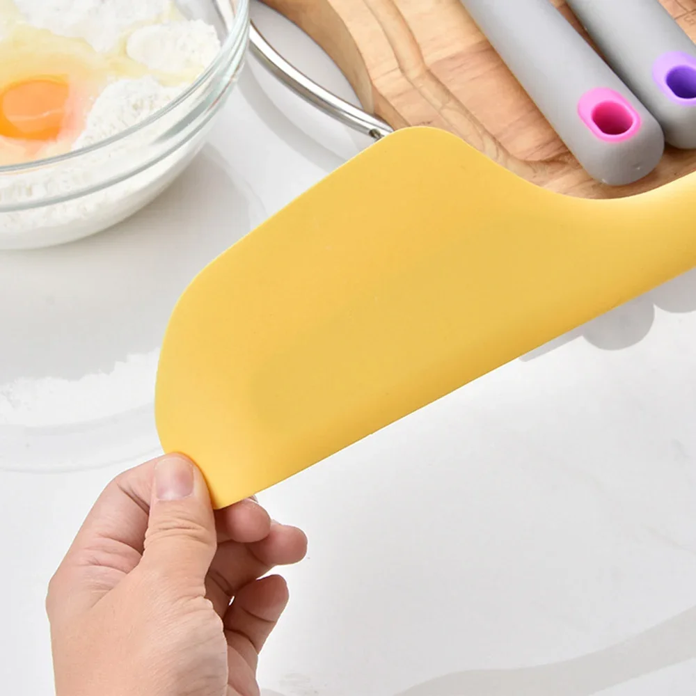 Extra Large Silicone Cream Baking Scraper 34cm Non-Stick Butter Spatula Smoother Spreader Heat Resistant Cookie Pastry Scraper