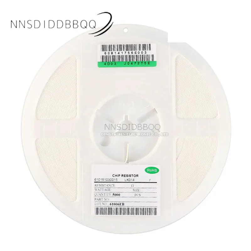 Componentes Electrónicos de resistencia SMD 22.6R 1% 0402/0603/0805/1206/1210/1812/2010/2512