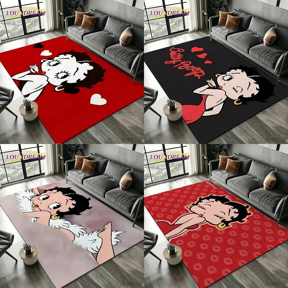 Sexy B-Betty-Cute-B-Boop-s Floor Mat Living Room Rug For Bedroom Welcome Mat Outdoor Rug