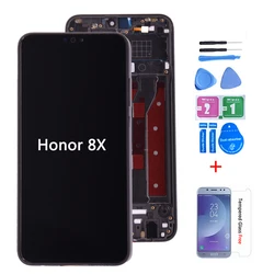 Display For Huawei Honor 8X LCD JSN-AL00 -L22 Touch Screen Digitizer Assembly Frame 10 touch