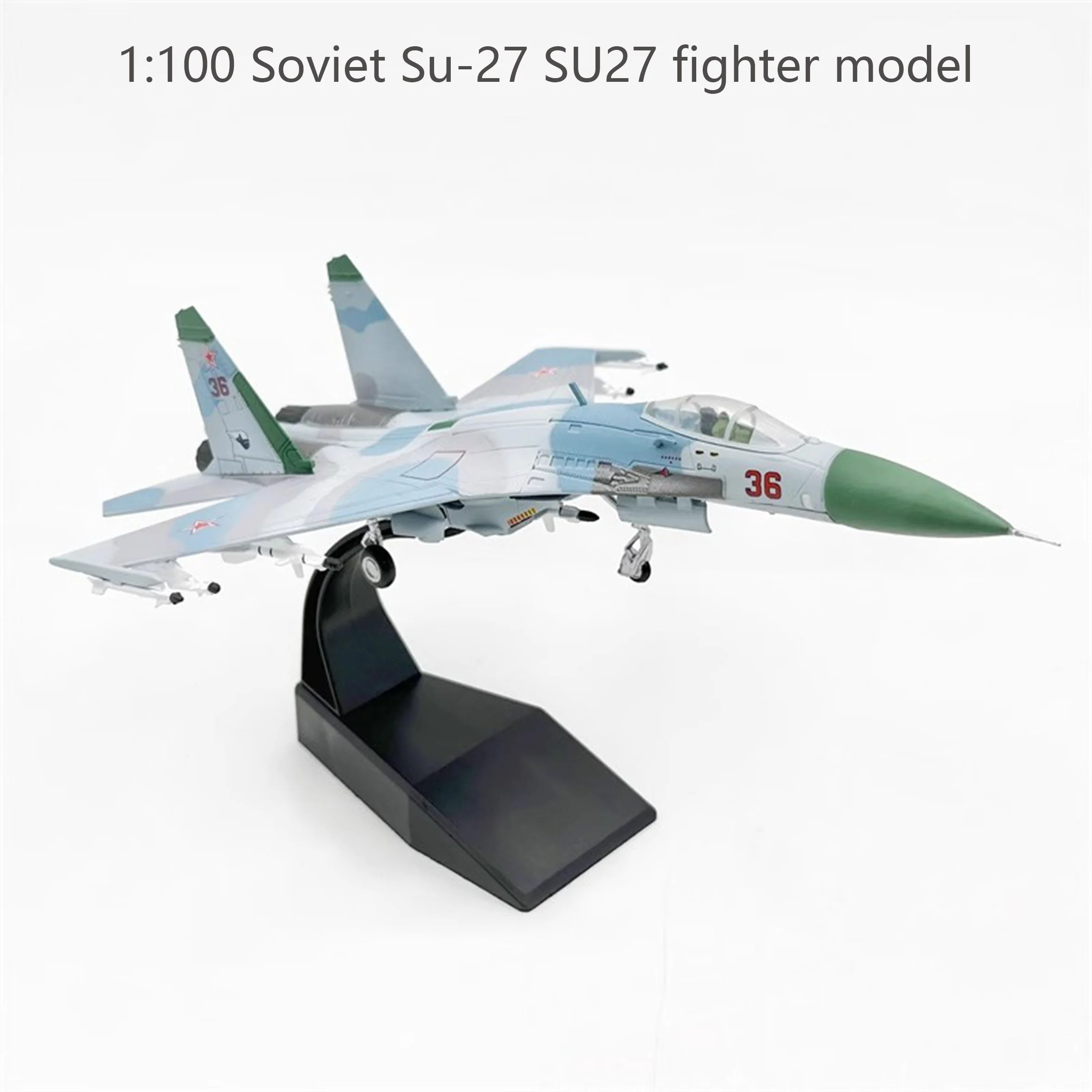 Am 1:100 Soviet Su-27 SU27 fighter model  Barents Sea Surgical Knife 1987