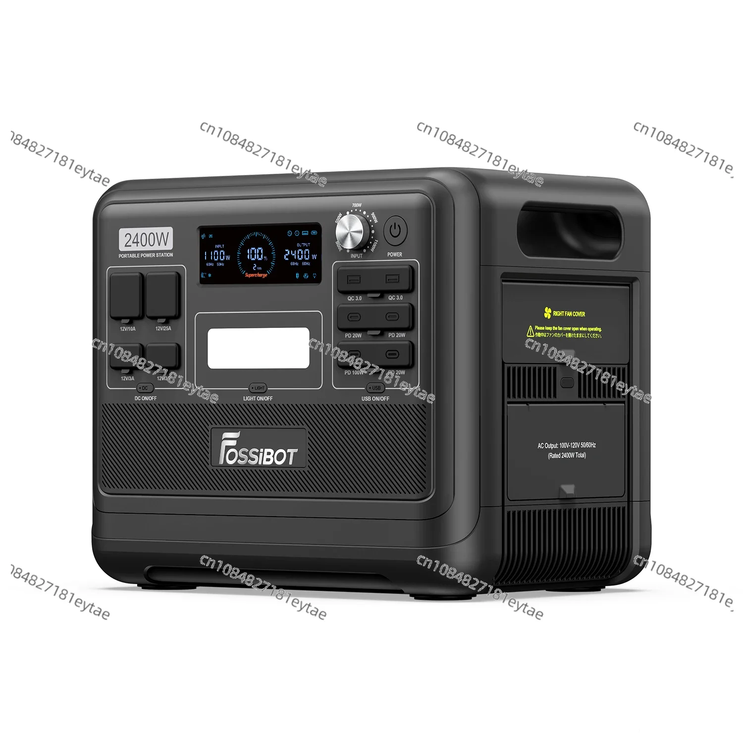 Portable Power Station Portable Generator For Camping Outdoor Trip Power Outage Germany Warehouse Fossibot F2400