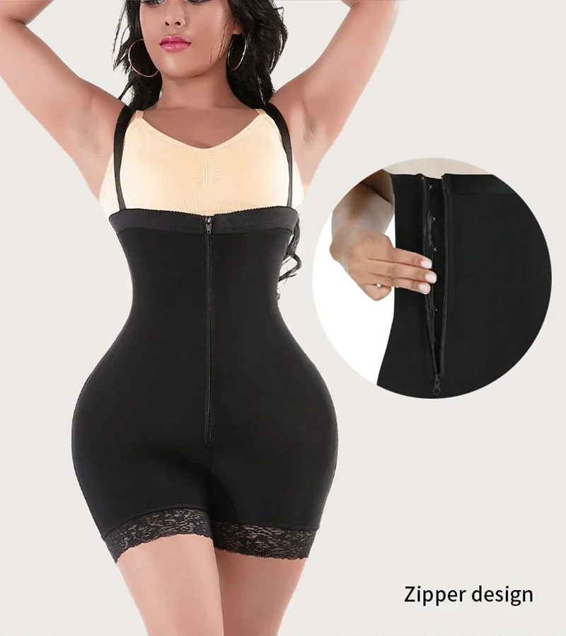 AfruliA Slimming Corset High Waist Trainer Shapewear Sexy Butt Lifter Tummy Control Strap Body Shaper Bodysuit Fajas Colombianas