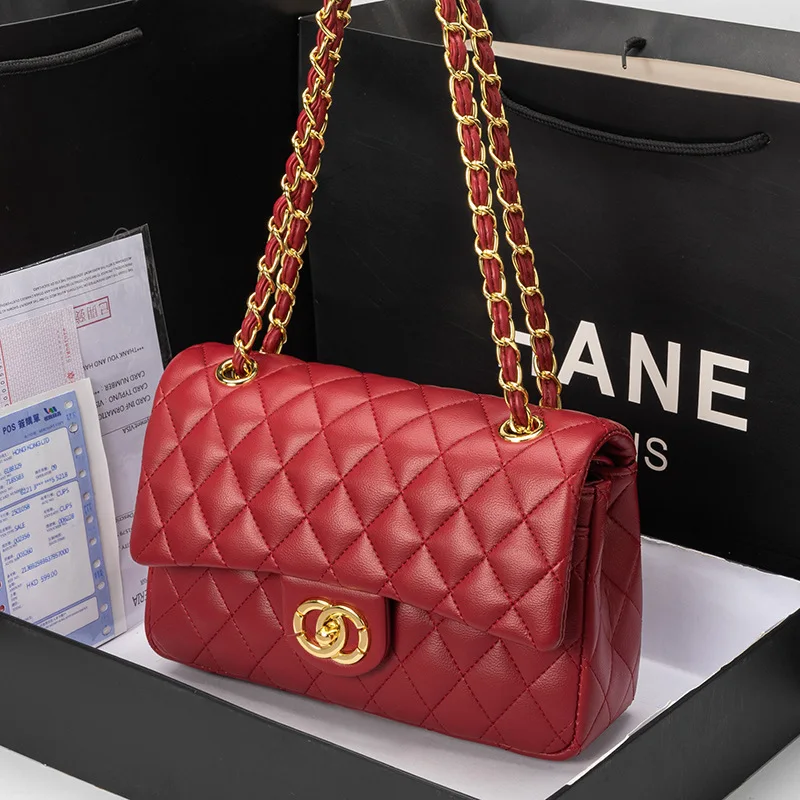 

Luxury Brand Leather Crossbody Bag for Women Famous Designer Popular Classic Elegant Messenger Bag Handbag