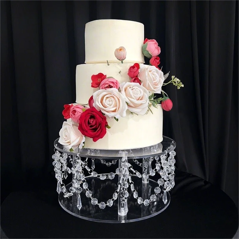 

Набор акриловых подставок для торта, прозрачные современные подставки для десертов для свадеб, дней рождения и вечеринок, 3 шт./набор