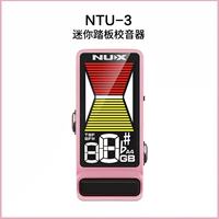 NUX Tuner Electric Guitar Electric Bass Effect Mini Pedal Tuner Foot step switch NTU-3