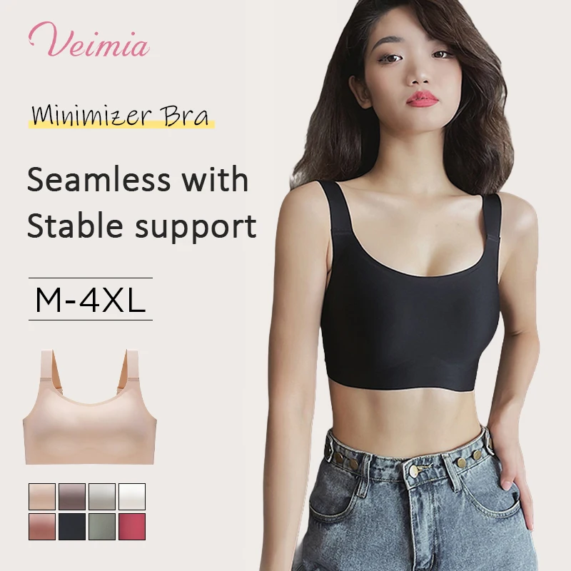 Comfortable NonMarking Large Show Small Bra Bra Home Easy To Carry AntiSagging AntiExpansion