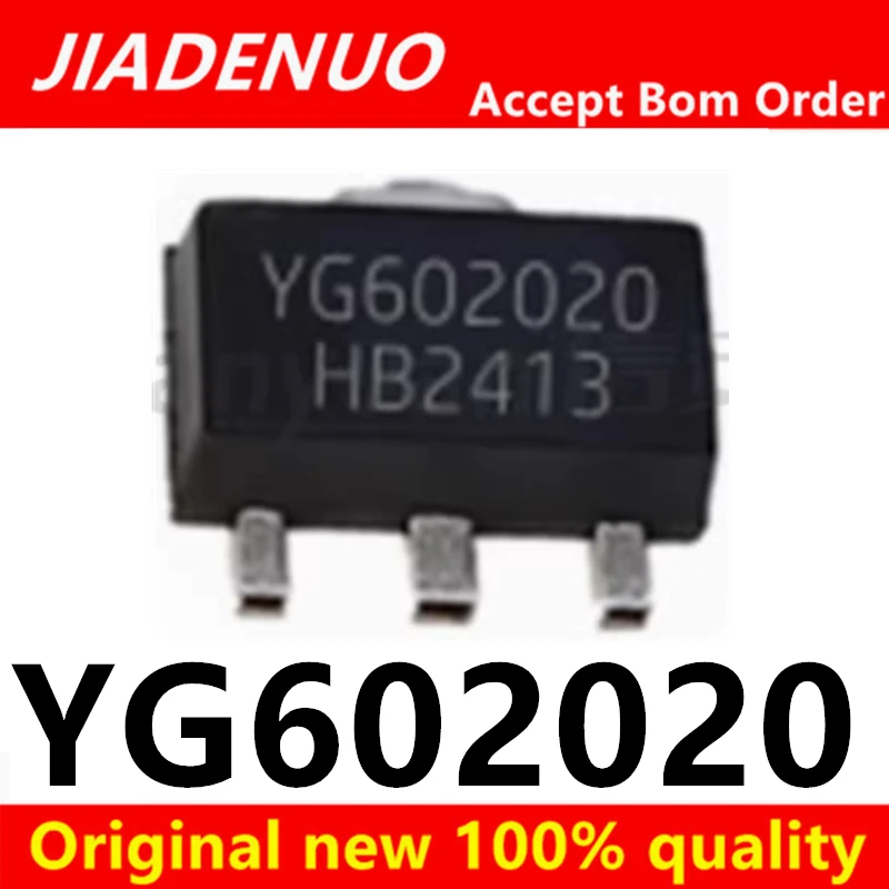 (10pcs)100% New YG602020 SOT-89 Chipset