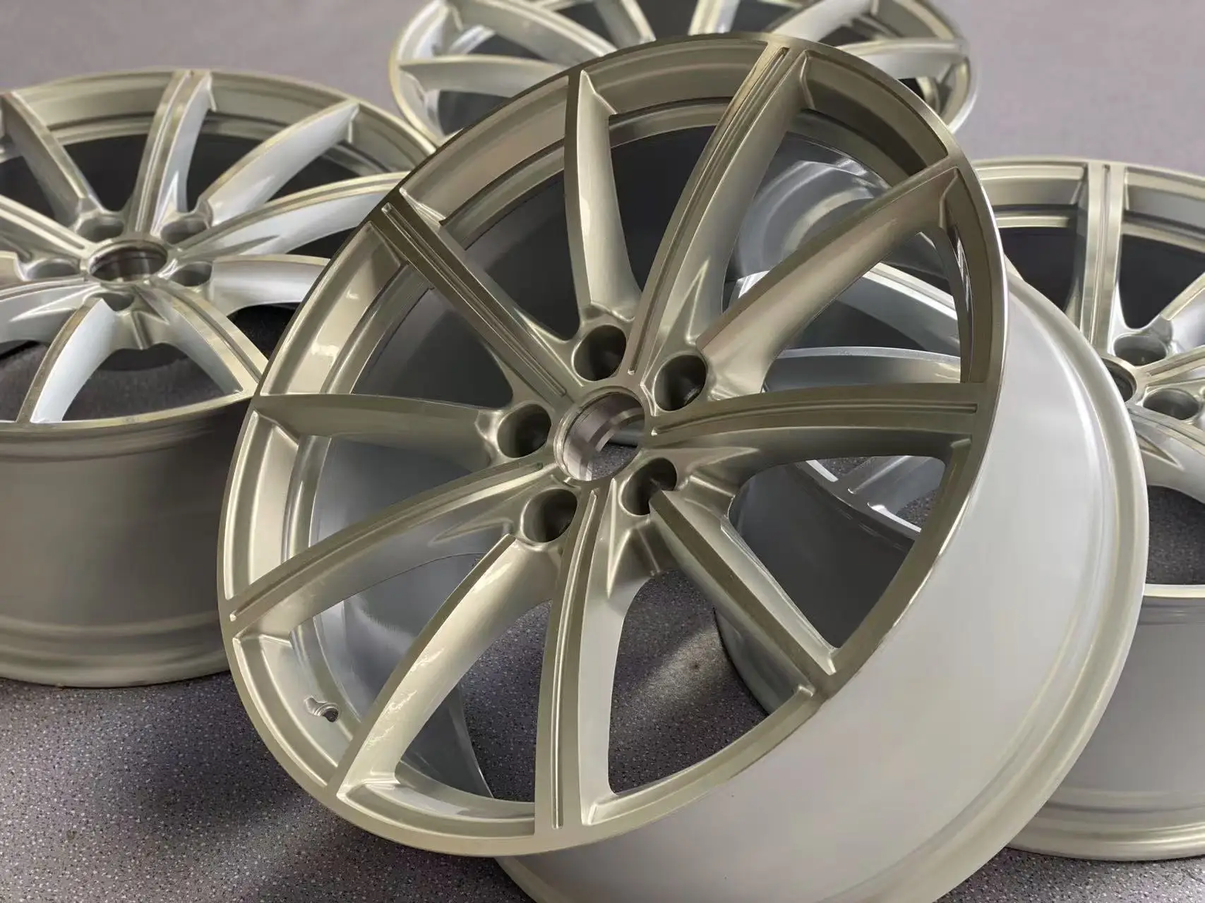 

for New Condition Forged Aluminum Alloy Wheel 18-21 Inch PCD 5*112 HUB 40mm ET 25mm 20mm Spokes Designed