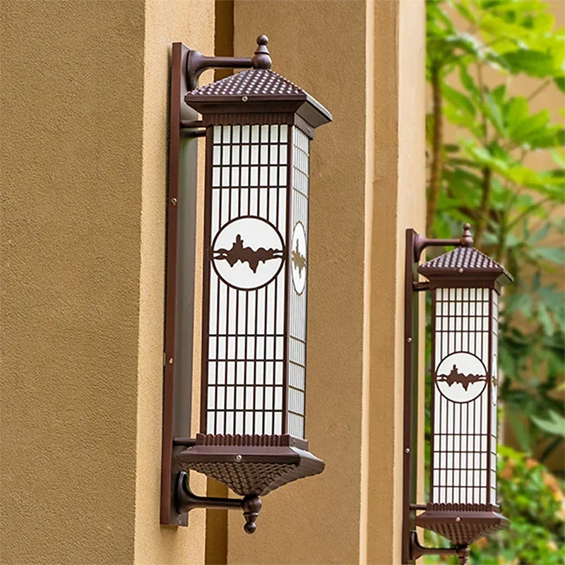 PLLY Contemporary LED Outdoor Wall Lamps Electric Simplicity Waterproof Balcony Hallway Courtyard Villa Gate Hotel