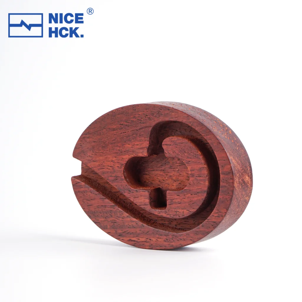 NICEHCK Earpone-Kabel aus Holz, DIY-Ohrbügelformer, tragbarer Ohrhalter, Zubehör