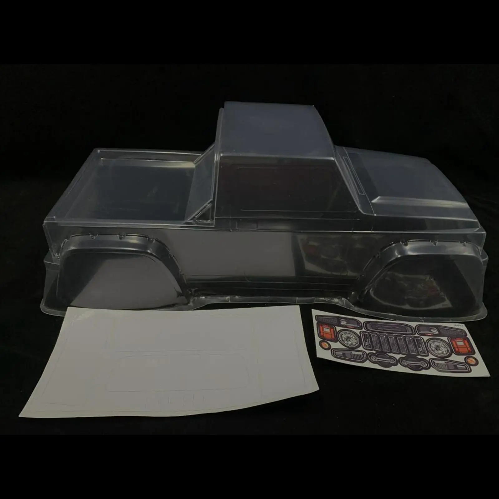 

Прозрачный корпус RC с наклейками для радиоуправляемой модели автомобиля-краулера MST 1/10