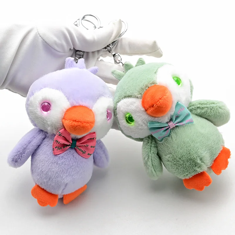 

creative New Bamboo Charcoal Dream Penguin plush fashione pendant pretty decoration soft keychain christmas birthday gift