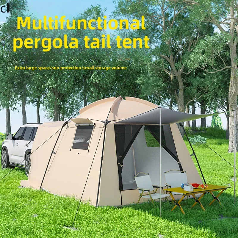 

CP rear pergola tent multi-functional side tent outdoor camping picnic portable shade