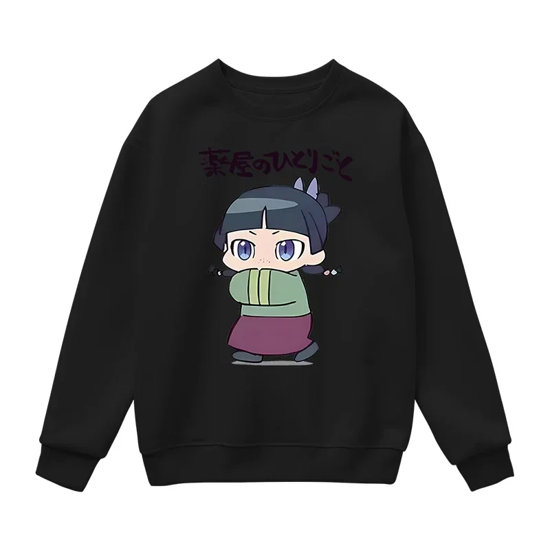 2024 Anime The Apothecary Diaries Maomao Graphic Hoodie Women Men O-neck Crewneck Sweatshirt Casual Tracksuit Cosplay Tops