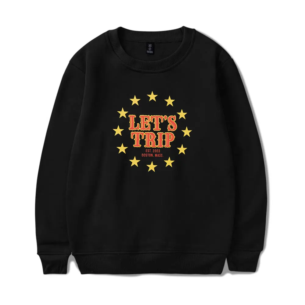 

Sturniolo Triplets Let's Trip Stars Crewneck Sweatshirts 7M New Logo Top Women Men Fashion Casual Long Sleeve