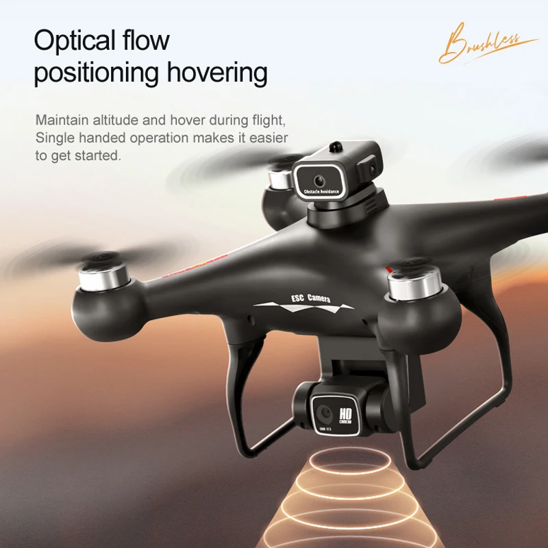 Mijia โดรน S116 8K ไร้แปรงถ่านกล้องคู่คอปเตอร์สี่ใบพัดซูมลื่นไหลด้วยแสง