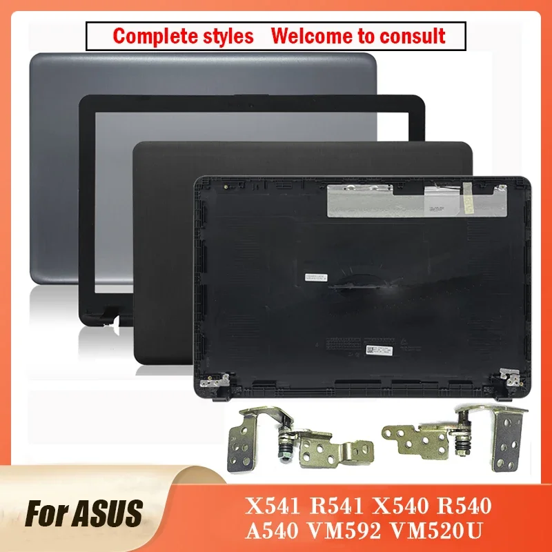 

Laptop X541 R541 X540 R540 A540 VM592 VM520U Series LCD Back Cover/Front Bezel/Hinges Top Case Black/Silver