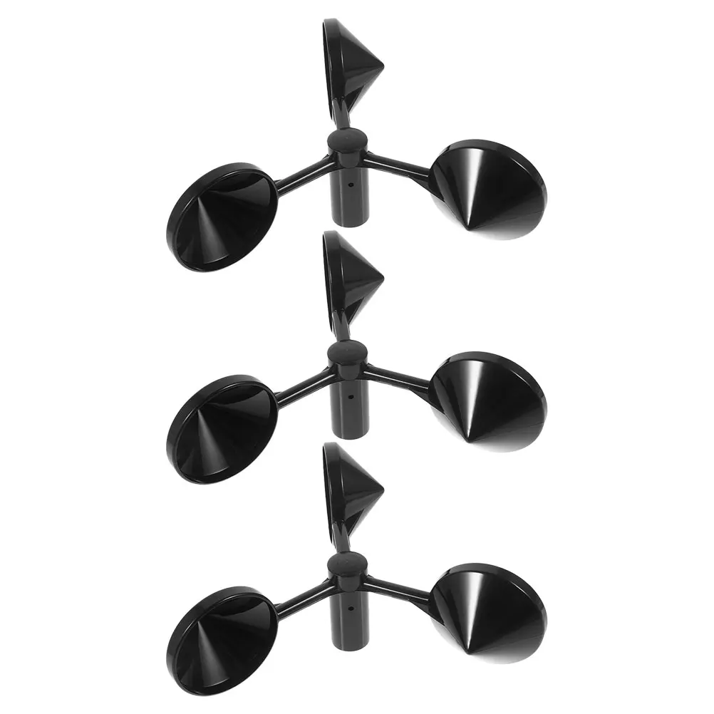 

3Pcs Durable Metal Anemometer Cup Precise Wind Speed Meter Portable Design Realtime Monitoring for Various Applications