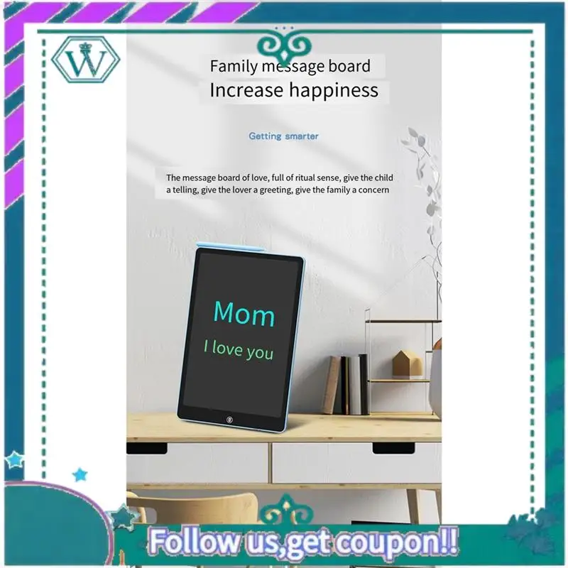 A75Q-8.2 Inch LCD Drawing Tablet Writing Board Color Graffiti Board Drawing Board For Children Birthday Drawing Tablet