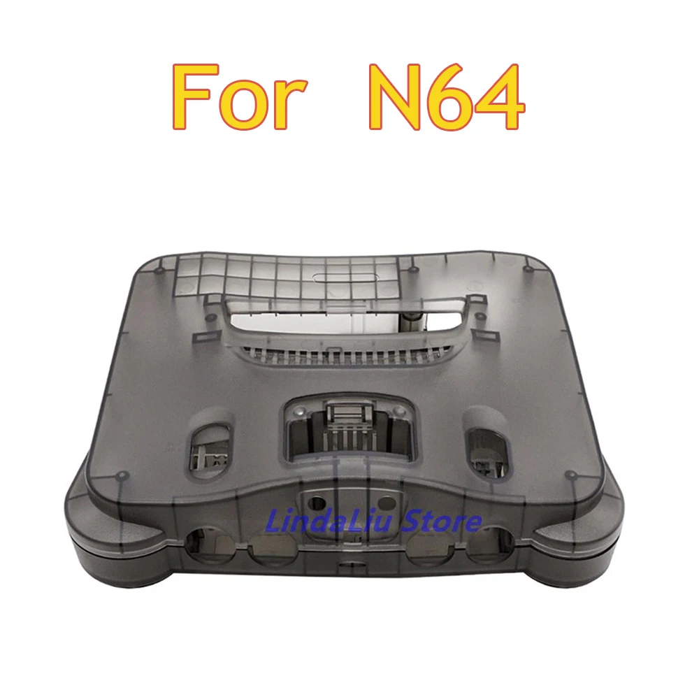 

1set Replacement For N64 Plastic Protector Housing Shell Transparent Case With Screwdriver Buttons for Nintendo 64 Accessories