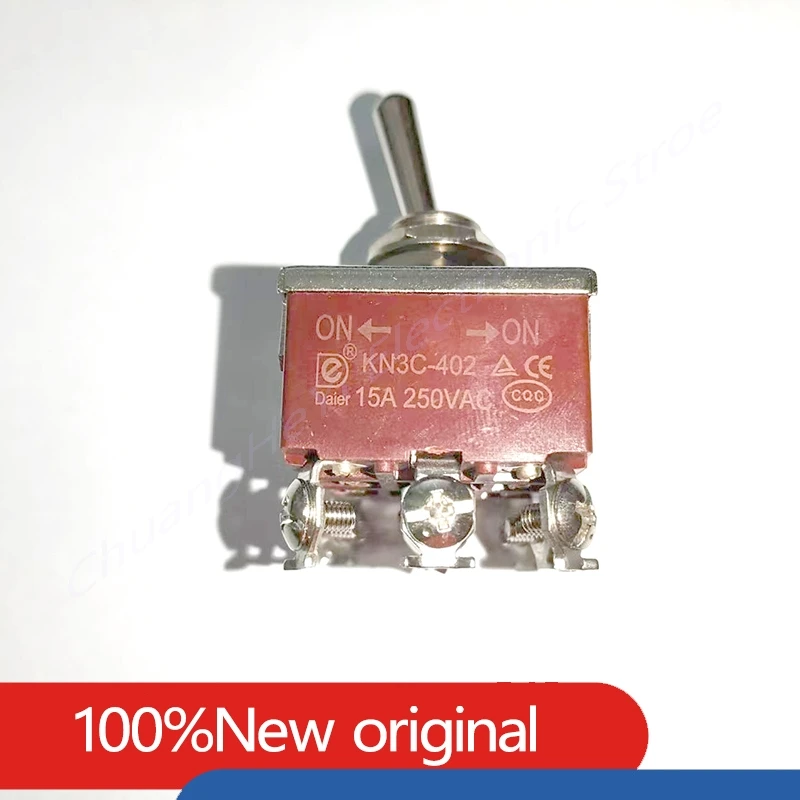 E-TEN402 ZT-402 2 Position Toggle Switch 3PDT 12Pin 10A/380VAC 15A/250VAC 12 Screw Terminals E-TEN402 ZT-402