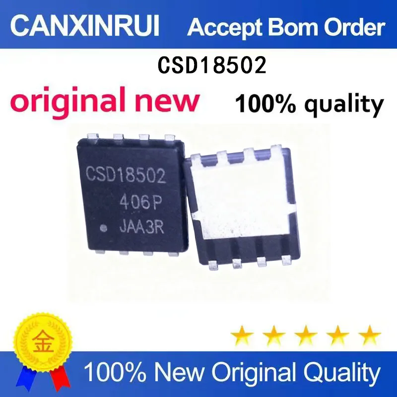 (5-100 Pieces) CSD18502Q5B CSD18502 MOSFET 40-V QFN8 spot chip IC