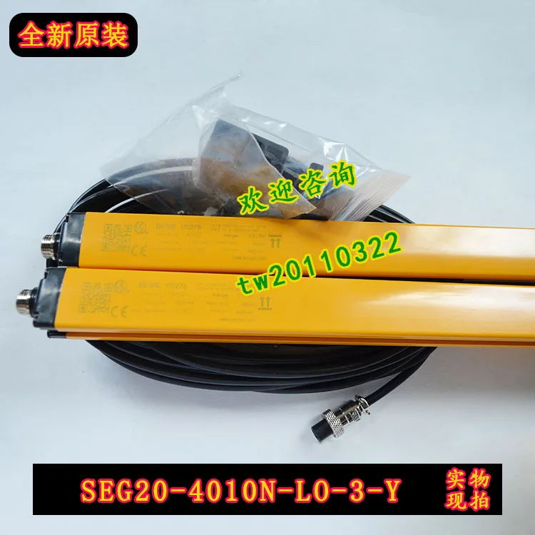 [Genuine Guarantee] SENSORC Letter Cable, Safety Light Curtain SEG20-4010P-LO-3-Y PNP Output