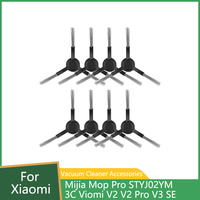 Side Brush with Screws For Xiaomi Mijia Mop Pro STYJ02YM 3C Viomi V2 Pro V3 Vacuum Cleaner Essential Xiomi Replacement Parts