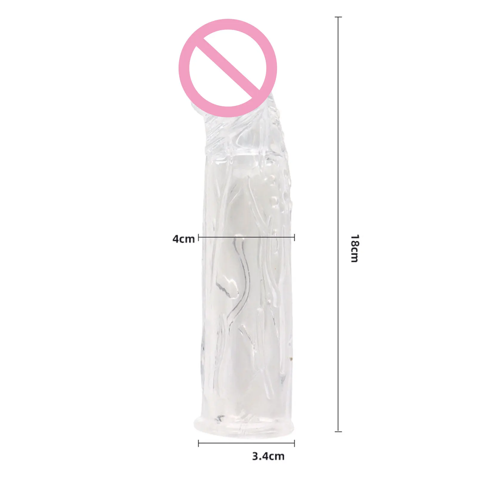 Reusable Silicon Condom With Spike Dotted Penis Sleeve For Men Dildo Sheath Condoms Extender Sleeve Penis Cocks Cover Sex Toys