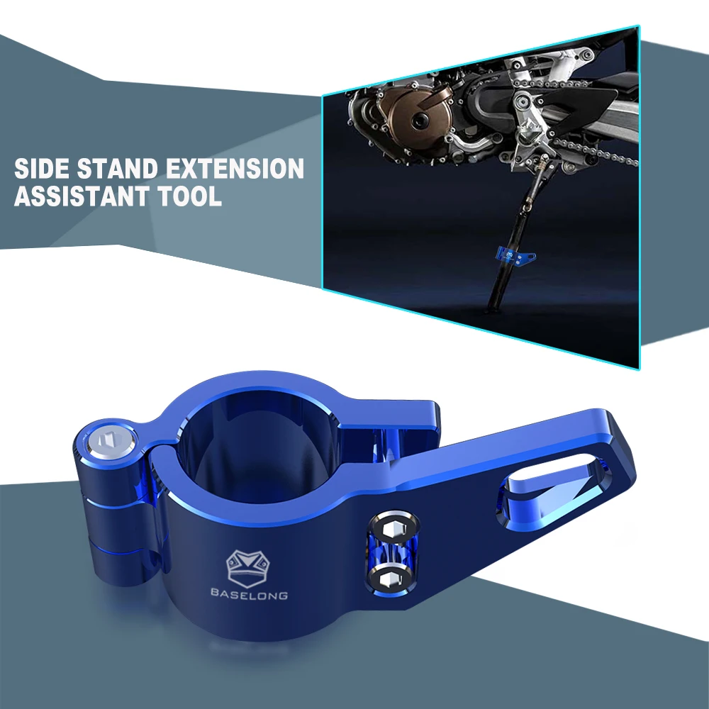 

Motorcycle Parking Side Stand Kickstand Tip Fat Foot For KAWASAKI KX250F KX450F 2004-2023 2022 2021 2020 2019 2018 2017 2016