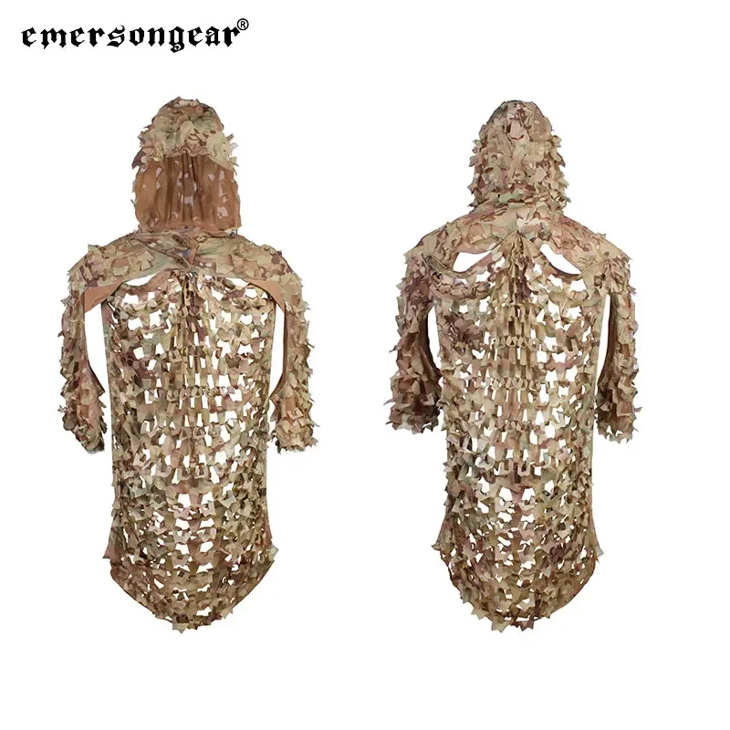 Emersongear Leichter Assault Ghillie Camouflage Ghillie Anzug Geheimnisvolle Jagdkleidung Sniper Anzug Tarnkleidung EM6975 – Detail 11