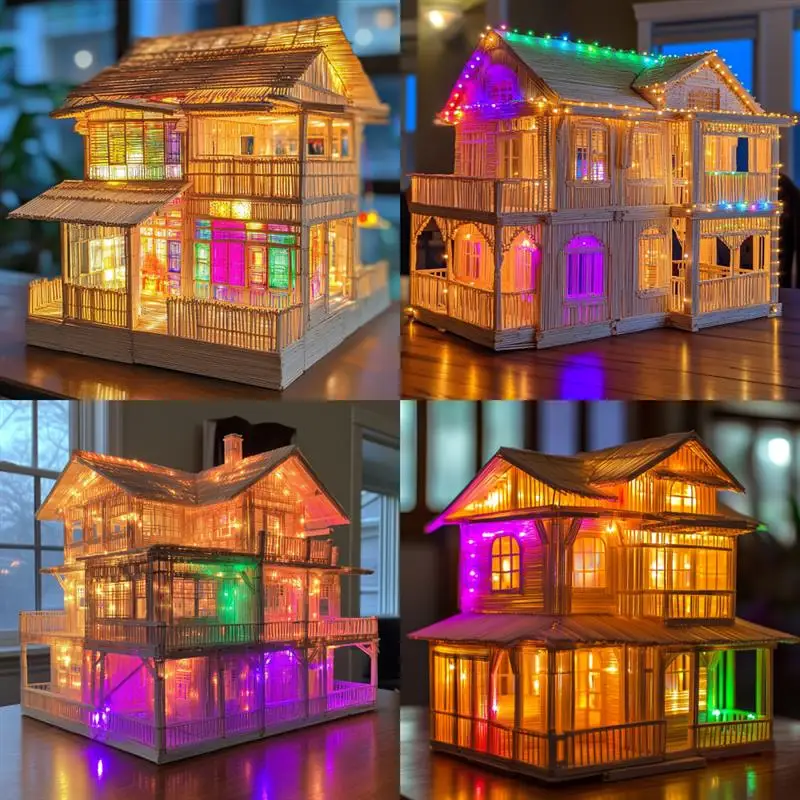 20 Stück/50 Stück Kleine Massive Bambusstäbe Durchmesser 3mm/4mm/5mm/6mm/8mm/10mm/Länge 30cm DIY Handgefertigte Baumodell-Materialien Holz – Detail 7