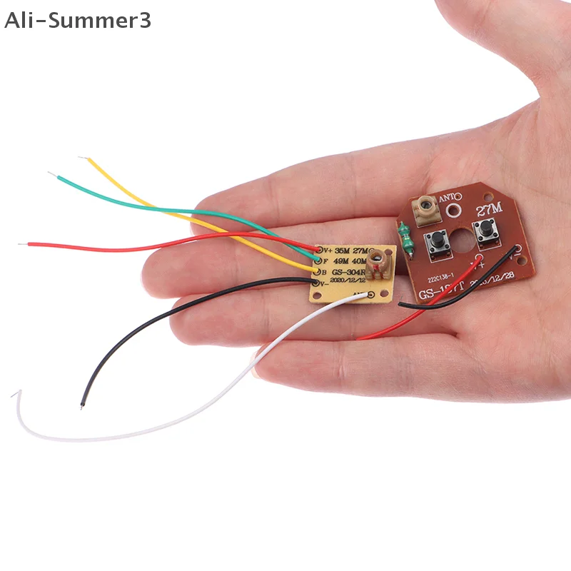 

4CH High Quality RC Remote Control Circuit PCB Transmitter Receiver Board rc Car parts with Antenna Radio System