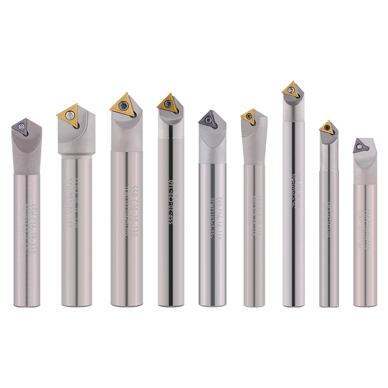 BEYOND SSP C10-12-110 C12-12-110 C20-20-130 30 45 Degree Chamfering Tools Milling Cutter Knife Inserts CNC End Mill TCMT TCMX