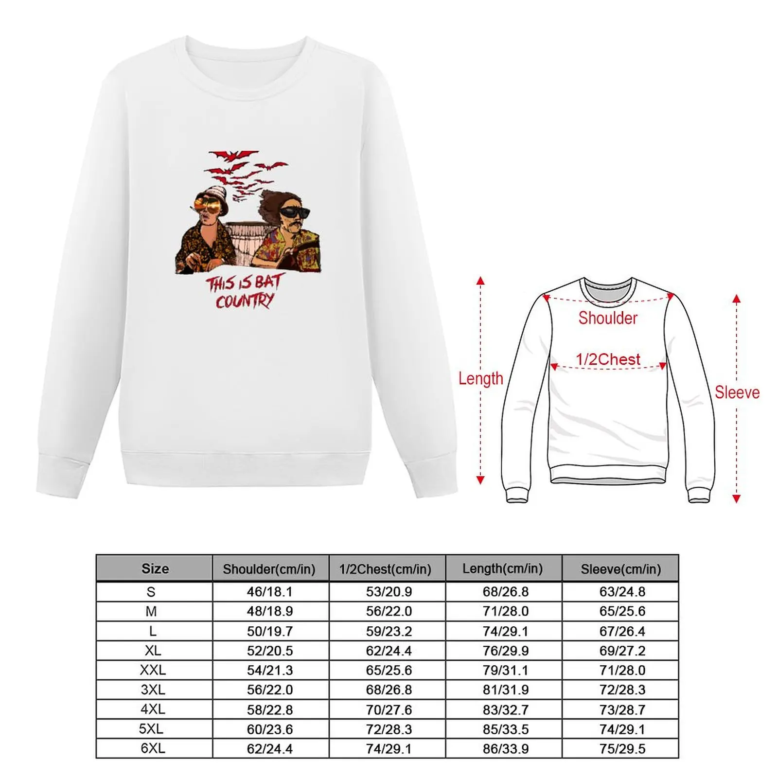 Bat country Sweatshirt blouse male clothes men's winter sweater men's sweatshirts