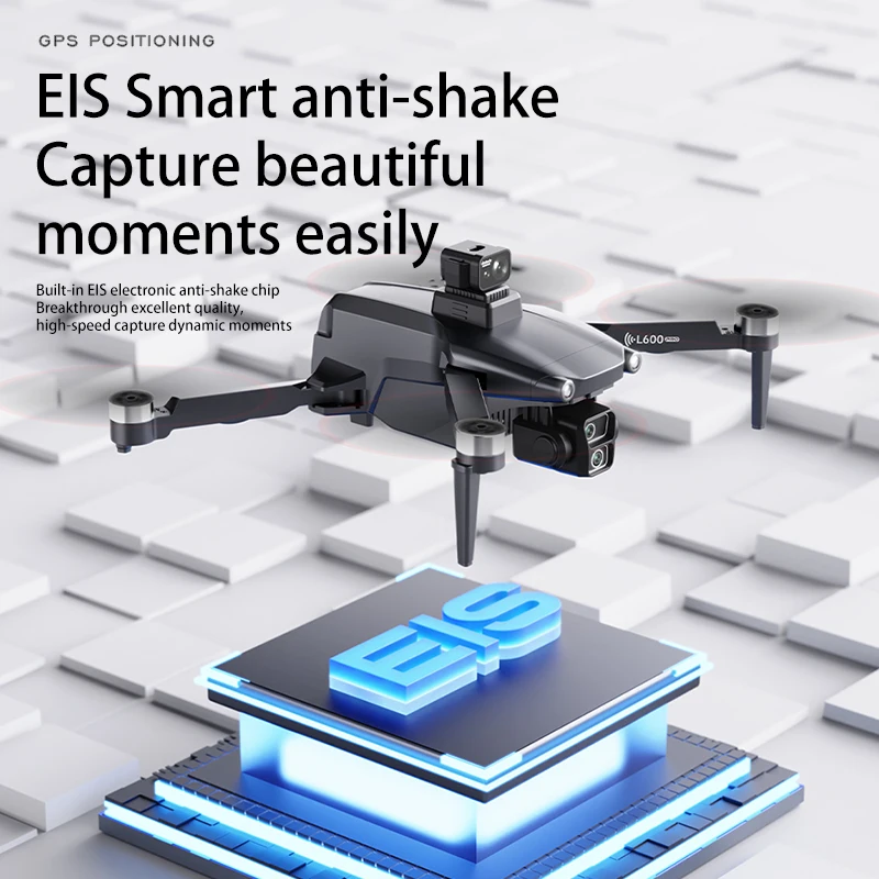 L600-1 PRO MAX GPS positioning  gimbal intelligent laser obstacle avoidance 4.5-inch touch screen