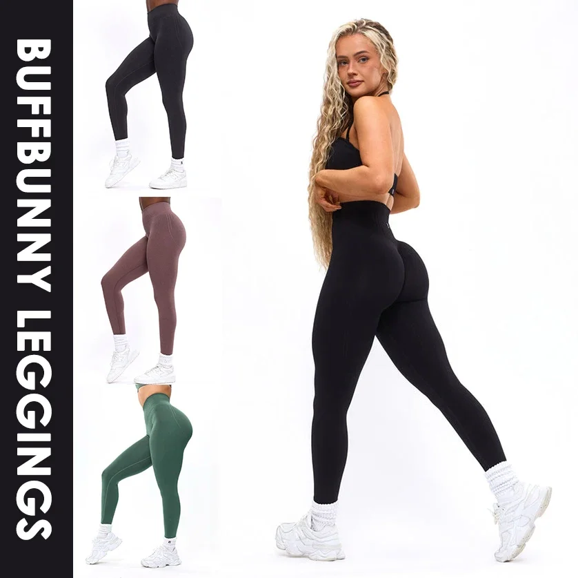 

Buffbunny Leggings Seamless Tights Women Sportswear Gym Fitness Clothing Autumn Winter Womans Pants Butt Lift Leggings