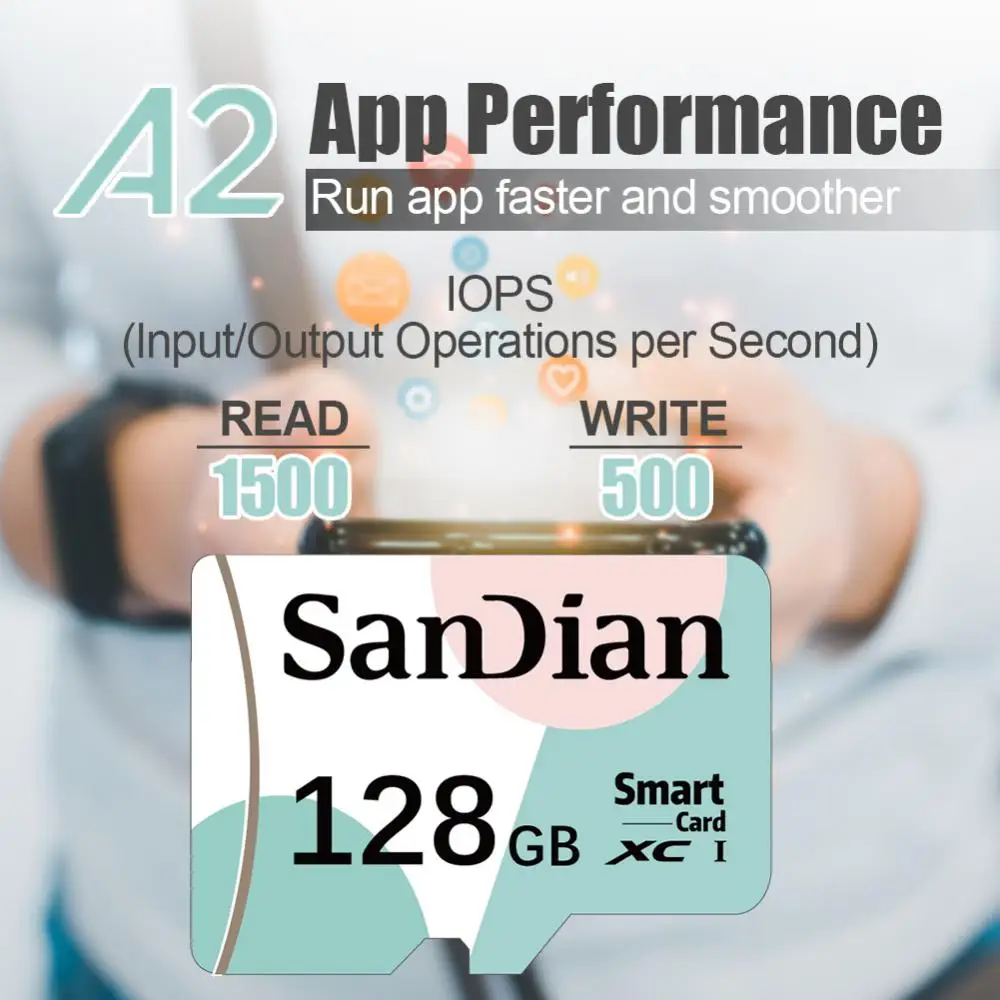 2TB 1TB High Speed Memory Card 256GB 512GB Flash SD 1TB Class 10 Micro Card 128GB TF Card For Phones Tablets Camera