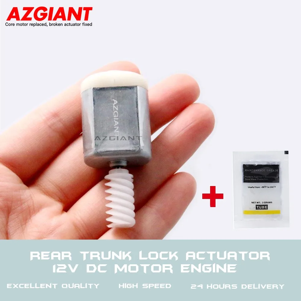 AZGIANT For Renault Grand Scenic Modus Megane Central Locking System Rear Trunk Lock Actuator 12V DC Motor Engine Repair Tool