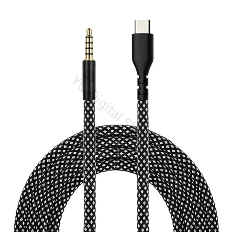 96BA USB C Headsets Ersatzkabel für G433 G233 GPROX GPROX2 Headsets 59,06 Zoll – Detail 2