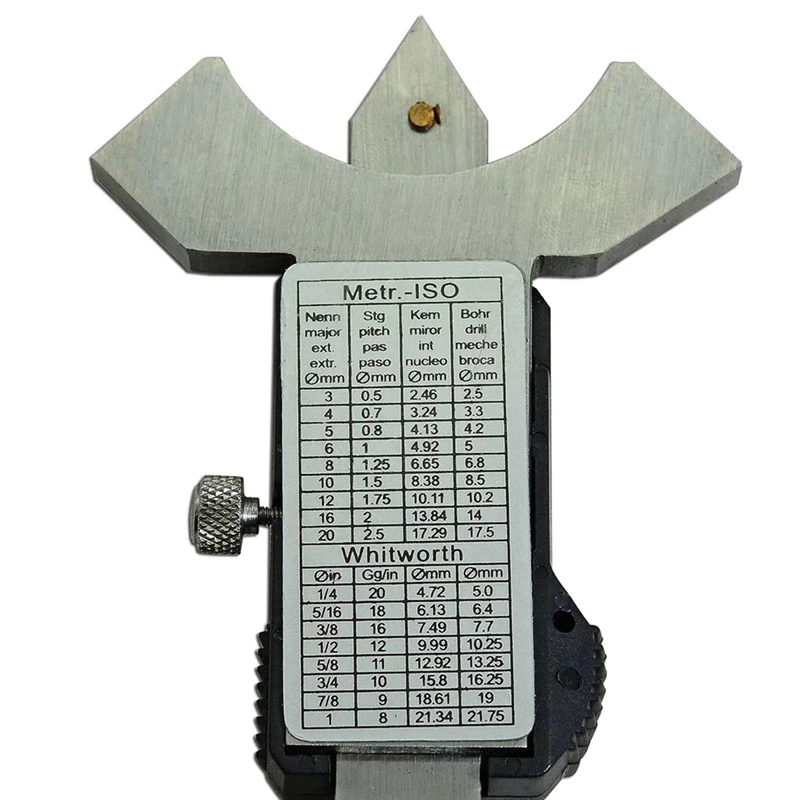 Digital Readout Welding Meter, Welding Test Ruler 4 Angle Display: 60°, 70°, 80°, 90° Reading Inches, Metric, Inches