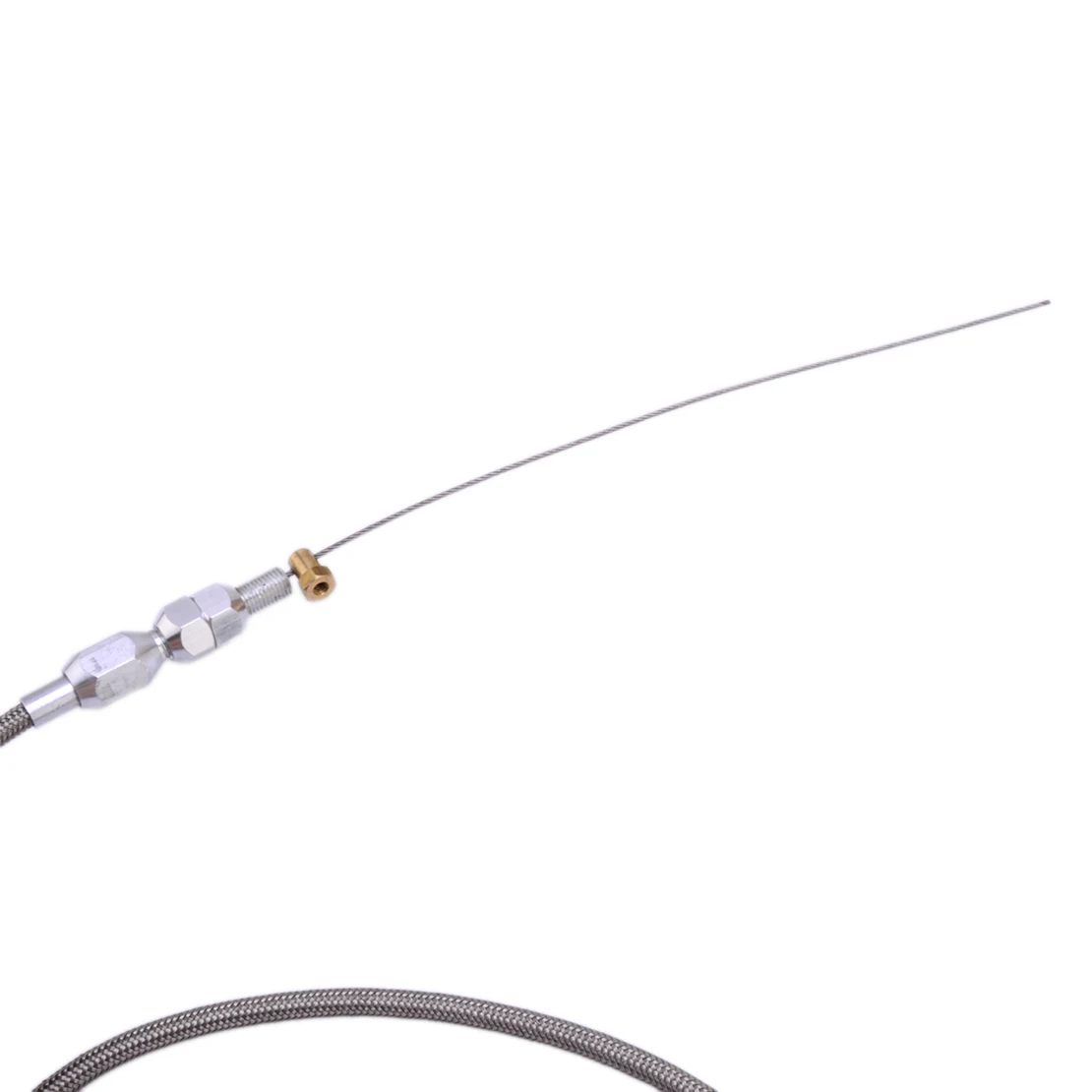 NEW 36" Adjustable Car Throttle Accelerator Cable Stainless Steel Braided Style Universal