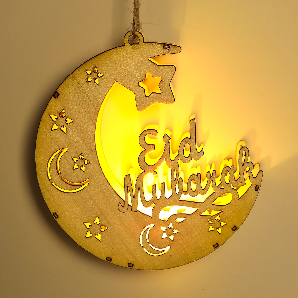 

Eid Mubarak Moon Star Hanging Pendant Lights Ramadan Decoration for Home Islamic Muslim Party Decor Eid Mubarak Ramadan Kareem