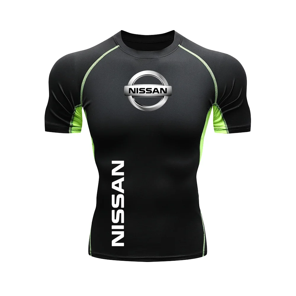 2025 Nissan Autumn Hot Selling Men's Sports Running Long Sleeve Fitness Tight Top, Suitable for Fitness Running Sports Top