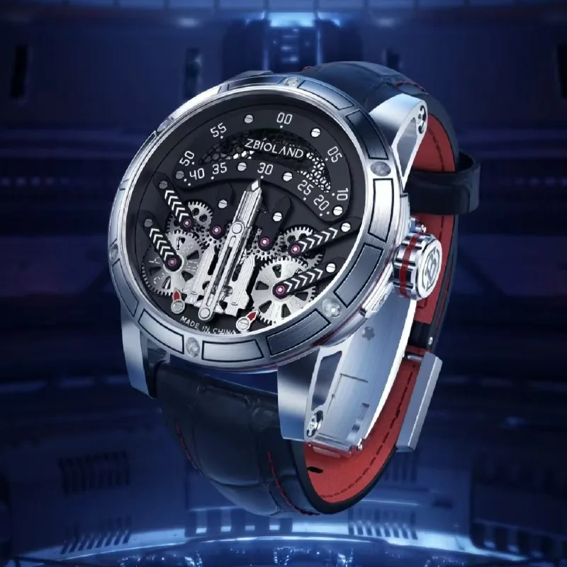 Emperor Qin Shi Huang-ZBL1001 Aviation Series Rocket Concept Watch Male Trend Automatic Mechanical Watch